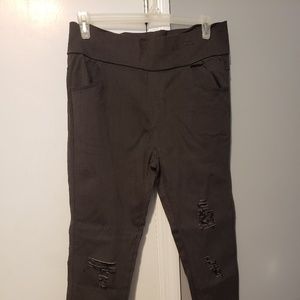 Agnes & Dora size XXXL charcoal jeggings